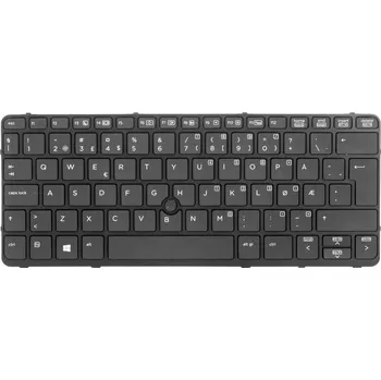 Náhradní klávesnice pro notebook Klávesnice HP 730541-091 pro HP a Compaq