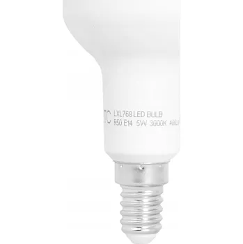 Žárovka ŽÁROVKA LTC LED R50 E14 SMD 5W 230V 400lm teplá bílá