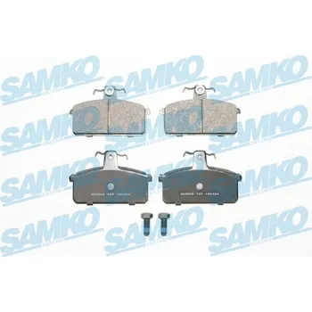 Brzdová destička Sada brzdových destiček, kotoučová brzda SAMKO 5SP107
