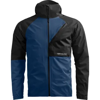 Pánská větrovka Pánská Bunda Ortovox Piz Selva 2.5L Jacket Men's Barva: Deep Ocean, Velikost: XXL