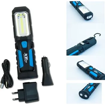 Svítilna dílenská xt line cobalt 2w+1xled magnetický+háček 060064_A, , ,