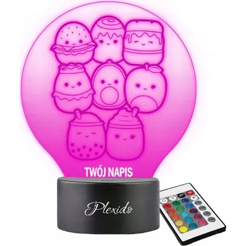 Lampička Plexido vícebarevná Noční lampa