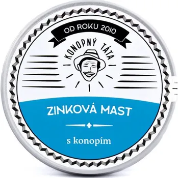 Konopný táta Zinková mast s konopím, 80 ml