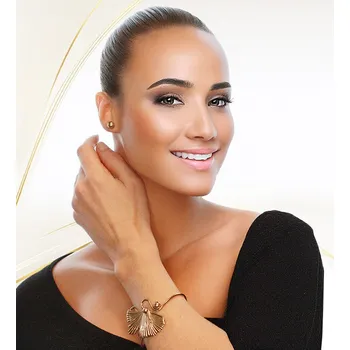 Náramek Foxette Souprava náramku a náušnic Ginkgoaceae - Originální F-3317