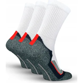 Pánské ponožky Krebo Ponožky Froté profilované Extrime bílé velikost 45-47