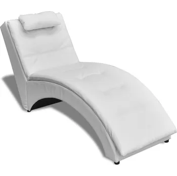 Pohovka Lenoška s polštářem černá umělá kůže