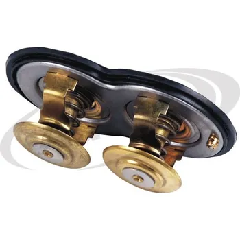 Termostat Termostat 80°c dvojitý s těsněním scania p,g,r,t, 124,144 gr/grs-900r s retardérem 0187187_A, , ,
