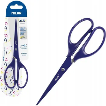 Kancelářské nůžky Milan pro kreativní práce, 17 cm