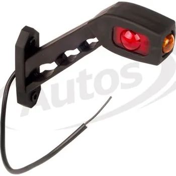 Přídavný světlomet Svítilna poziční - tykadlo p 12v/24v 0,2/0,4w led č/b/ž, dlouhá, kabel 0,5m 0075298_A, , ,