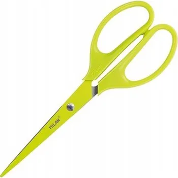 Kancelářské nůžky Milan pro kreativní práce, bezpečné, tradiční, 17 cm