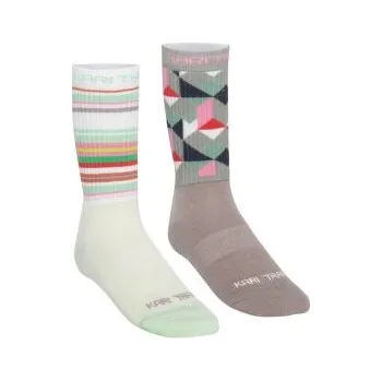 Dámské ponožky Kari Traa Puffin Sock 2PK BJE/LIGHT BEIGE béžová 40-41 EU