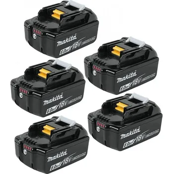 5ks akumulátor Li-ion LXT BL1860B 18V/6,0Ah