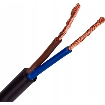 elektrický kabel Kabel Kulatý ohebný (licna) OMY Zamel 2 x 1,0