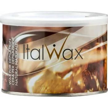 Přípravek na depilaci a epilaci ITALWAX NATURALNÍ MĚKKÝ VOSK NA DEPILACI V PLECHOVCE 400 ML
