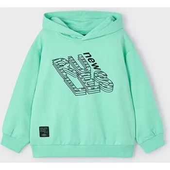 Chlapecká mikina dětská mikina s nápisem new rules Mayoral 3416-27 velikost 134