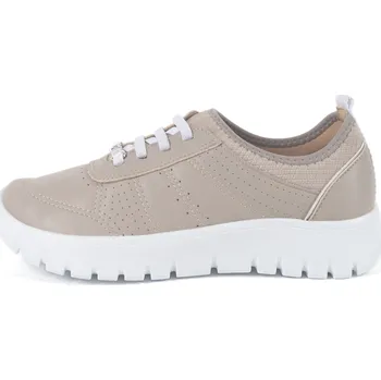 Dámské tenisky Piccadilly dámské vyměkčené nazouvací tenisky 950036-6 béžovo/bílé Velikost: 39