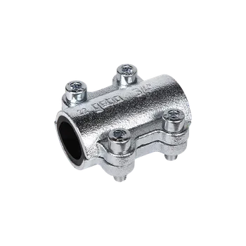 Instalatérský materiál Opravný třmen z litny GEBO DSK 5/4" k opravě trhlin, otvorů a porézních míst na potrubí