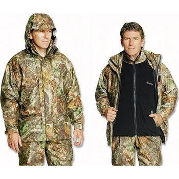 Rybářské oblečení Daiwa Mission bunda + mikina fleece vel. L