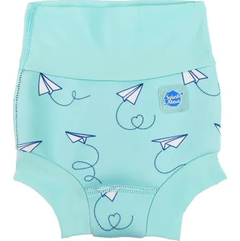 Kojenecké plavky Splash About kojenecké plavky Happy Nappy - Vlaštovky, velikost: XXL