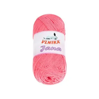 Příze JANA - lososová - 100g / 330 m