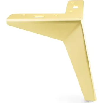 Nábytkové kování Interex design Nábytková nožka LANIA / Zlatá matná 135 mm