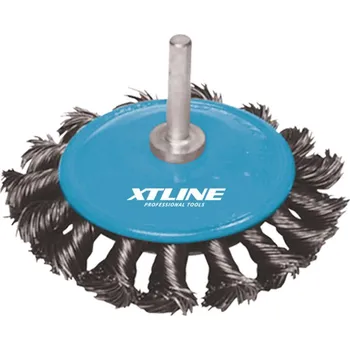 kartáč na vrtačku Kartáč miskový 75mm - copy - stopka XTLINE