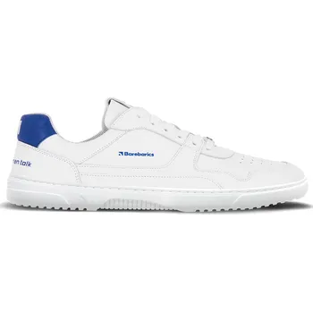 Dámské tenisky Barefoot tenisky Barebarics Zing - Brave Men Talk - White & Blue Velikost: 36