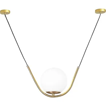 Toolight - Závěsná stropní lampa Sphera - zlatá - APP689-1CP