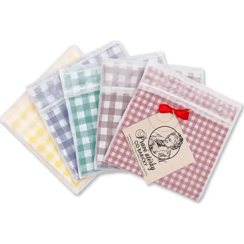 Utěrka Sleep-well Pravé utěrky od babičky, kanafas zelený v dárkovém obalu