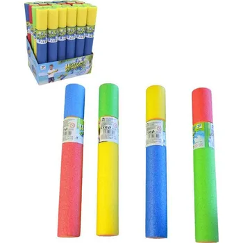 Dělo vodní 30cm pěnová soft trubice dvoubarevná lehká na vodu 4 barvy
