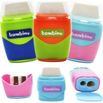 Vrták Ořezávátko ruční, dvojité, s nádobkou St. Majewski vícebarevné