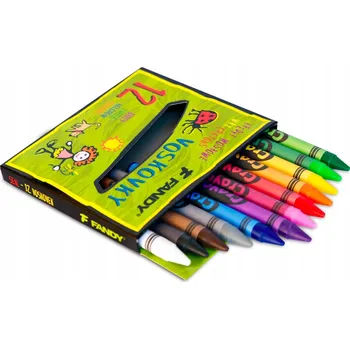 Pastelka Voskové Pastelky Fandy 3 ks