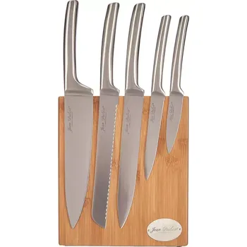 Bambusový blok na nože Pradel Jean Dubost s 5 noži