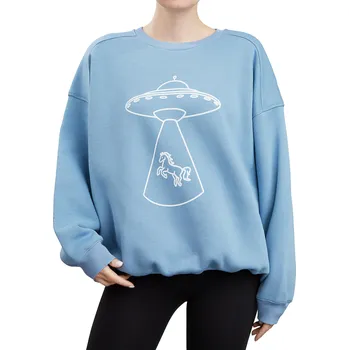 Dámská mikina GALOP WEAR Dámská jezdecká mikina MODRÁ