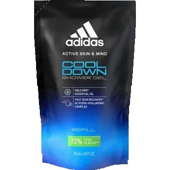 Sprchový gel Adidas Cool Down - sprchový gel - náplň 400 ml + 2 měsíce na vrácení zboží
