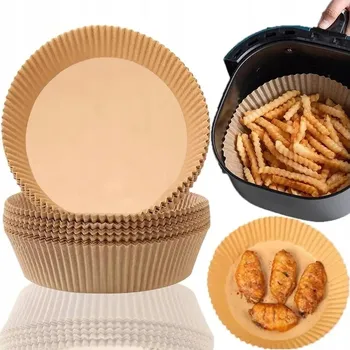 Jednorázové nádobí PAPÍROVÉ VLOŽKY DO FRITÉZY BEZ OLEJE Ø 20CM 100 KUSŮ