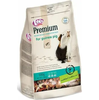 Krmivo pro hlodavce LOLO PREMIUM krmivo pro morčata 900g sáček
