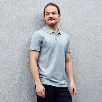 Pánské tričko MIZUNO SHIZUOKA FREE TIME POLO GREY Velikost: M