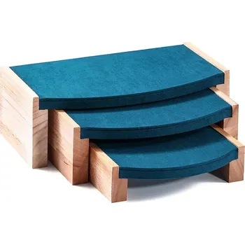 Šperkovnice 3x stojánek, dekolt na šperky, lavice zelený (DRD18Z)