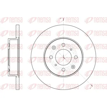 Brzdový kotouč Brzdový kotouč REMSA 6451.00