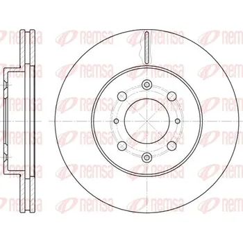 Brzdový kotouč Brzdový kotouč REMSA 6224.10