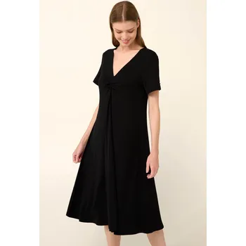 Dámské šaty Vamp Jednoduché letní šaty s plisé 22510