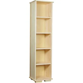 Knihovna Doktor Regál Modern I Zvolte odstín: Kaštan moření dřeva