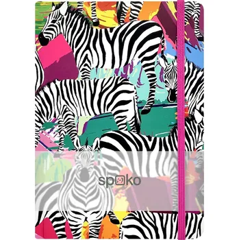 Zápisník Kniha záznamní SPOKO - A5 / linka / Jungle II