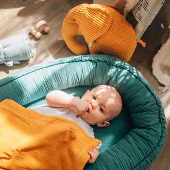 Dekorace do dětského pokoje Tulimese Slon vaflový hořčicový