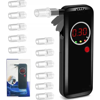 Alkohol tester Policejní alkohol tester Hikey černý
