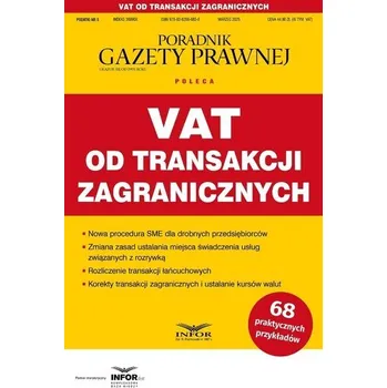 Vat od transakcji zagranicznych Podatki 5/2025 - praca zbiorowa