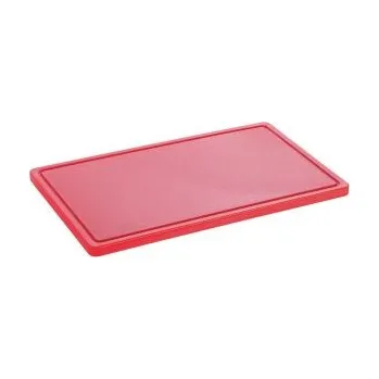 Kuchyňské prkénko Krájecí prkno PRO 53 x 32 cm červená