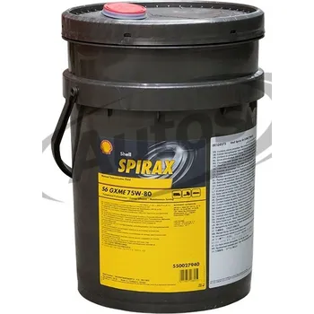 Převodový olej Olej převodový shell spirax s6 gxme 75w-80 syntetický 20 l, nákladní vizy 0177072_A, , ,
