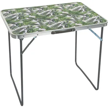 Zahradní stůl SKLÁDACÍ KEMPINGOVÝ STŮL 80X60X70CM JUNGLE